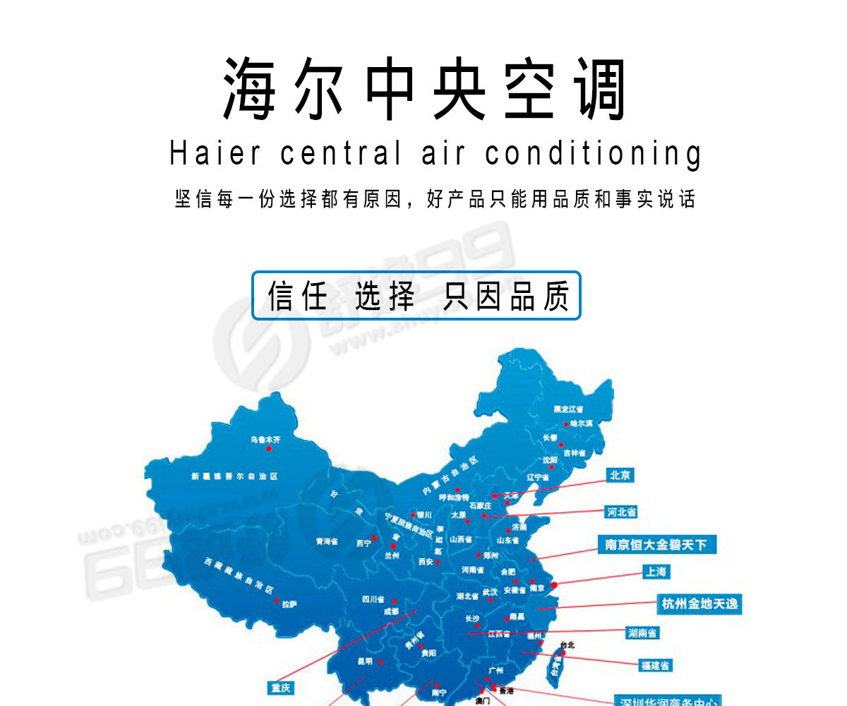海爾（Haier）大6匹家用中央空調(diào)一級能效一拖四包含安裝