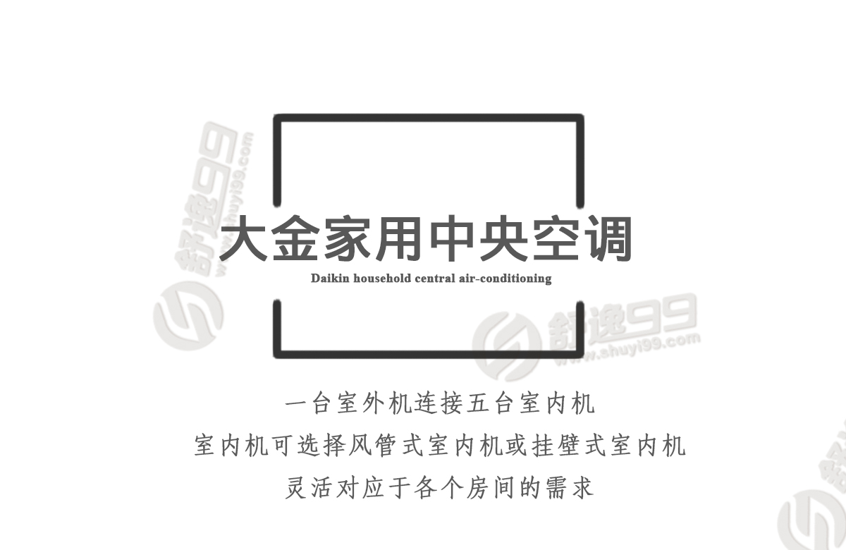 大金一拖五，一拖五大金中央空調(diào)，大金一拖五價格