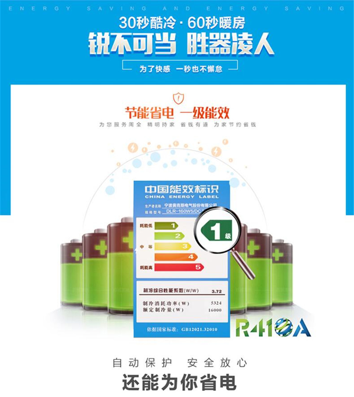 奧克斯家用中央空調(diào)多聯(lián)機一拖三